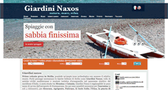 Desktop Screenshot of giardini-naxos.com